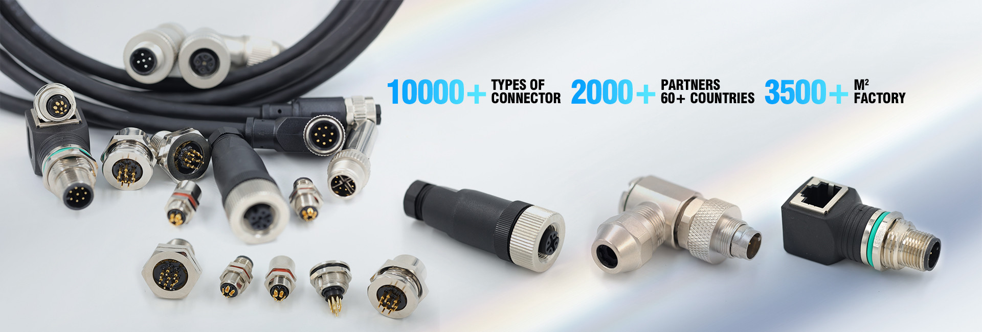 chất lượng M5 M8 M9 M12 M16 M23 Connectors nhà máy sản xuất