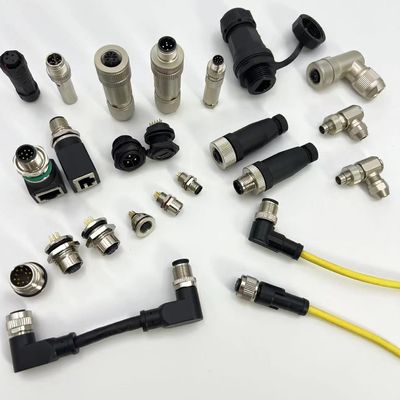 Đầu nối tròn công nghiệp khóa vít 17 chân M5/M8/M9/M12/M16/M23