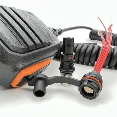 Giá tốt Đầu nối đẩy kéo tròn chống nước IP50, đầu cáp và gắn bảng trực tuyến