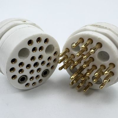 Giá tốt Khối kết hợp đồng trục ip68 High Current Circular Connector 26 Signals Insulator cho nội soi trực tuyến