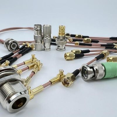 Giá tốt Bulkhead RF Coaxial Connector TNC BNC UHF N SMA SMB SSMA SSMB SMC SSMC Panel Mount trực tuyến