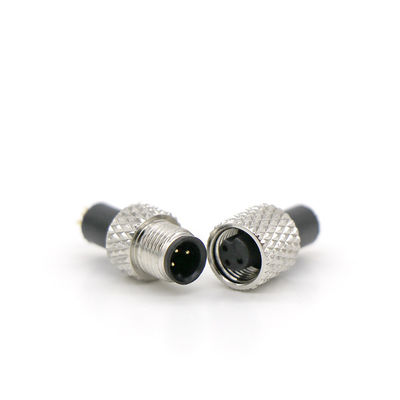 Giá tốt ROHS 5mm IP67 Waterproof M5 4 Pin Connectors For Electrical trực tuyến