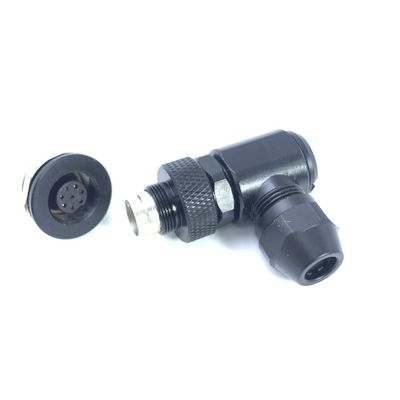 Giá tốt OEM PA66 Insulator electrical M9 Connector Bulkhead 9mm 3 - 8 Contacts trực tuyến