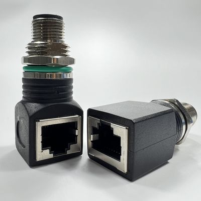Giá tốt Overmoulding M12 Electrical Connector 4 pin for Industrial Automation trực tuyến