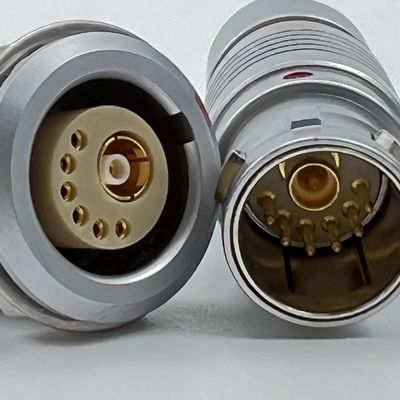 Giá tốt Circular Multiple Contact Coaxial And Signals Weipu Sf6 Push Pull Connectors trực tuyến