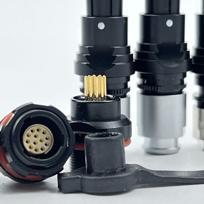 Giá tốt UL Certified Industrial Electrical Circular Push Pull Connectors SF6 5000 Cycle trực tuyến