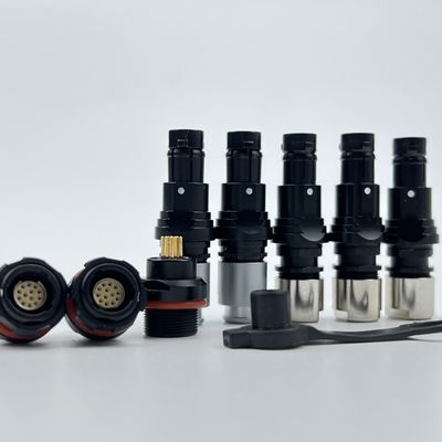 Giá tốt Military MIL Electrical Push Pull Connector IP68 360 Degree EMC Shielding trực tuyến