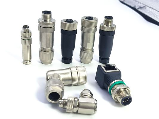 Giá tốt Vibration Resistant Circular Industrial Connectors Brass Chrome Plated 10-2000HZ trực tuyến