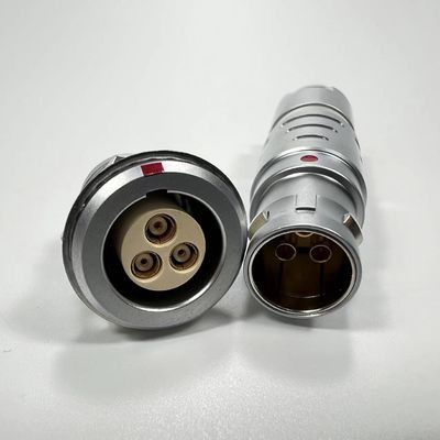 Giá tốt Đầu nối tròn đẩy kéo đồng trục 3 PPS PEEK cách điện trực tuyến